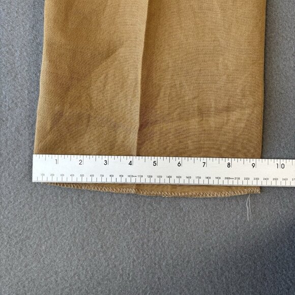 Ballin Relax Dress Pants Mens 36 Beige Tan Dunhill Linen Flat Front Wide Leg NWT - Picture 15 of 15